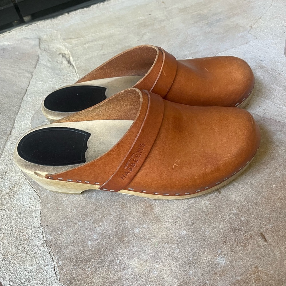 Swedish Hasbeens Husband Clogs